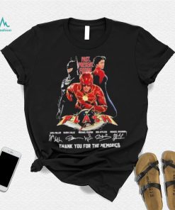 Official past Present Future The Flash Thank You For The Memories T Shirt, hoodie, sweater, long sleeve and tank top Official past Present Future The Flash Thank You For The Memories T Shirt