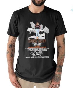 Official roger Craig “Humm Baby” 1930 – 2023 Manager San Francisco Giants 1985 – 1992 Thank You For The Memories T Shirt