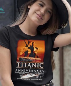 Official titanic 25th Anniversary Thank You For The Memories T Shirt, hoodie, sweater, long sleeve and tank top Official titanic 25th Anniversary Thank You For The Memories T Shirt