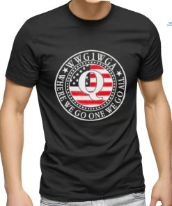Official wwg1wga Qanon Flag Emblem 2023 shirt