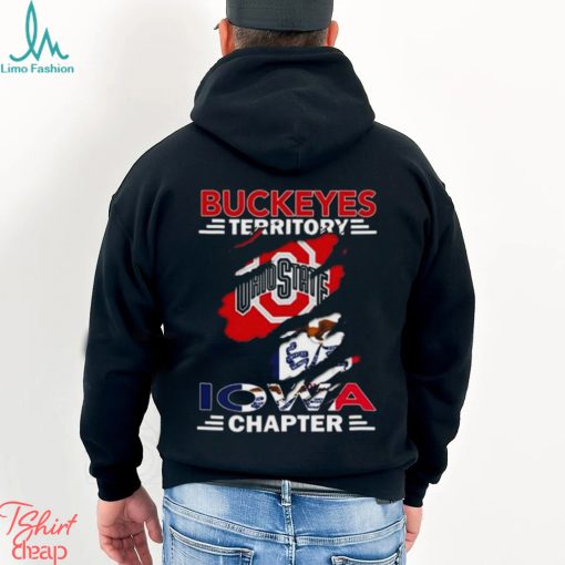 Ohio State Buckeyes Territory Iowa Chapter Shirt