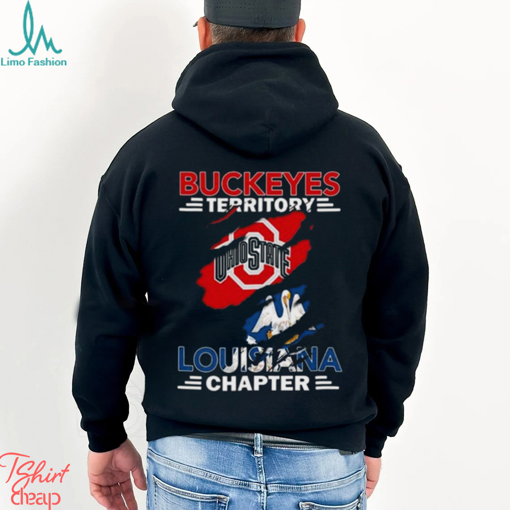 Ohio State Buckeyes Territory Louisiana Chapter Shirt Ohio State Buckeyes Territory Louisiana Chapter Shirt