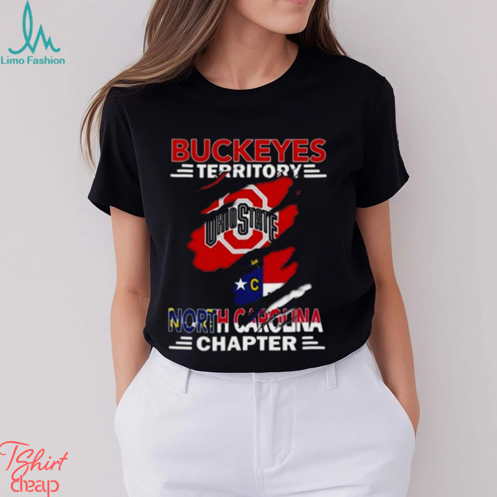 Ohio State Buckeyes Territory North Carolina Chapter Shirt Ohio State Buckeyes Territory North Carolina Chapter Shirt