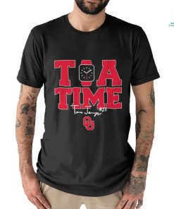 Oklahoma Softball Tiare Jennings Tia Time Logo Shirt