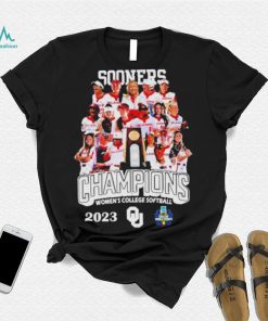 Oklahoma Sooners Champions Women’s College Softball 2023 T shirt