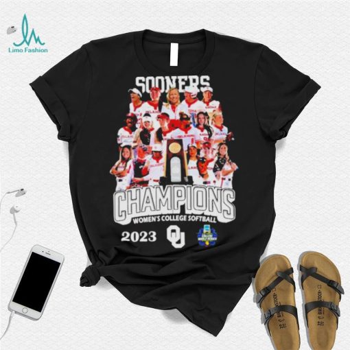 Oklahoma Sooners Champions Women’s College Softball 2023 T shirt