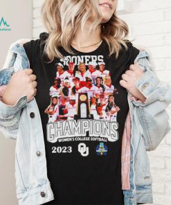 Oklahoma Sooners Champions Women’s College Softball 2023 T shirt