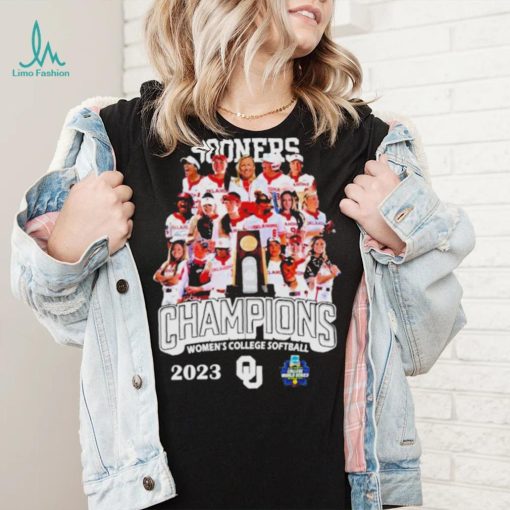 Oklahoma Sooners Champions Women’s College Softball 2023 T shirt