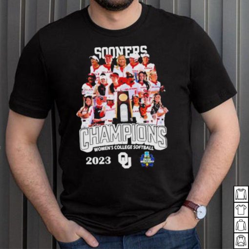 Oklahoma Sooners Champions Women’s College Softball 2023 T shirt