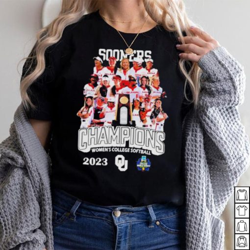 Oklahoma Sooners Champions Women’s College Softball 2023 T shirt