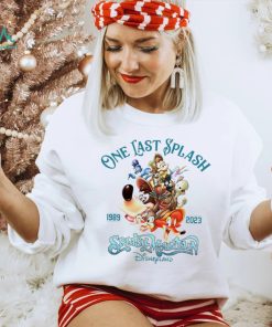 One last splash 1989 2023 Splash Mountain Disneyland shirt