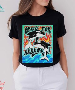 Orcas for abolition shirt