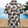 Los Angeles Dodgers MLB Logo Pattern Summer 3D Hawaiian Shirt