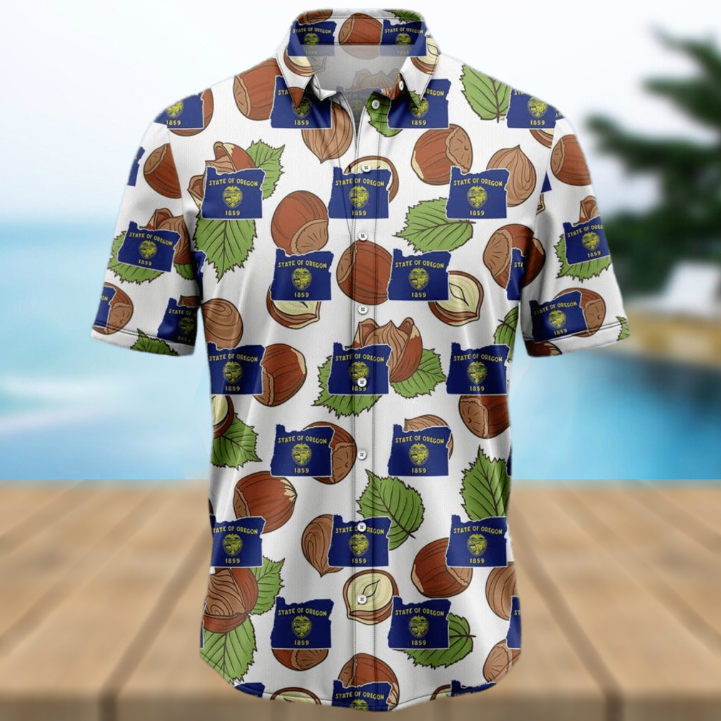 Oregon Hazelnut Tropical Hawaiian Shirt For Men And Women Oregon Hazelnut Tropical Hawaiian Shirt For Men And Women