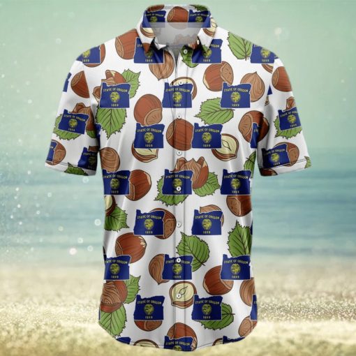 Oregon Hazelnut Tropical Hawaiian Shirt For Men And Women