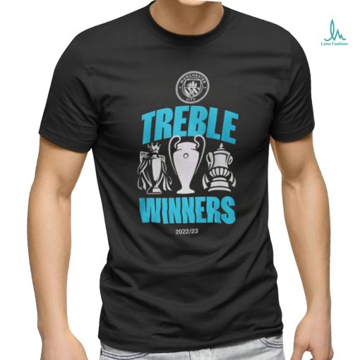 Original Manchester City 2022 – 2023 Treble Winners shirt
