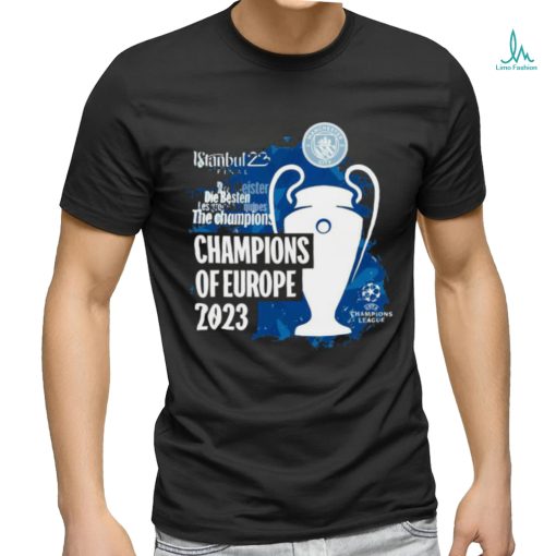 Original Manchester City UCL Champions Trophy 2023 shirt