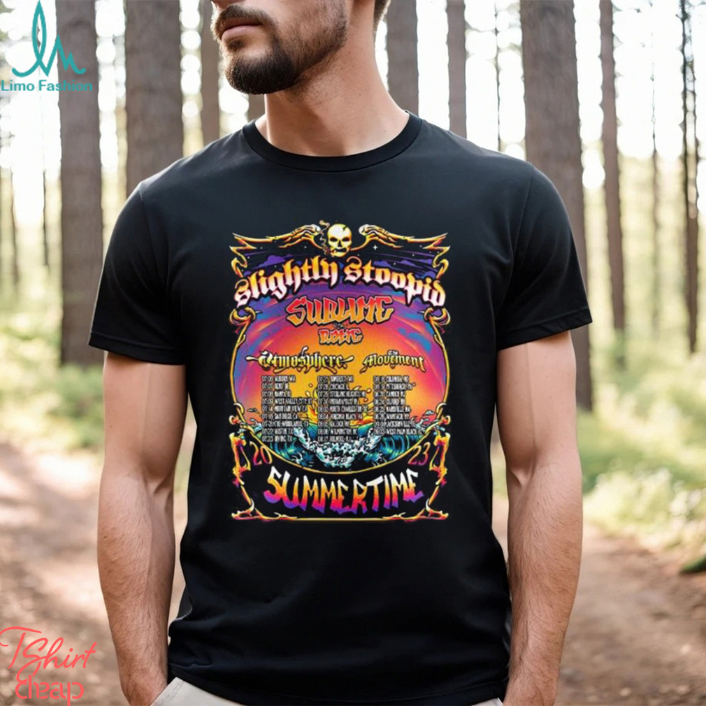 Slightly Stoopid Summer Time 2023 T Shirt, hoodie, sweater and long sleeve