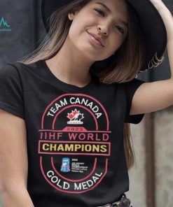 Original Team Canada Iihf World Championship Gold Medal 2023 shirt