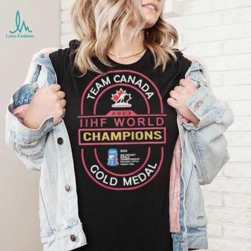 Original Team Canada Iihf World Championship Gold Medal 2023 shirt