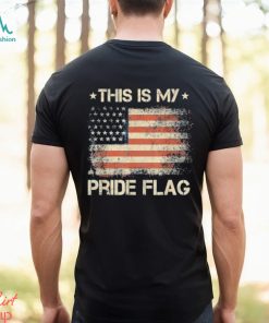 Original This Is My Pride Flag USA American 4th of July Patriotic 2023 Vintage T Shirt