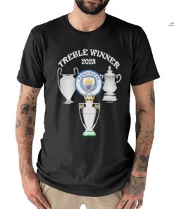 Original Treble Winners 2023 Manchester City T Shirt