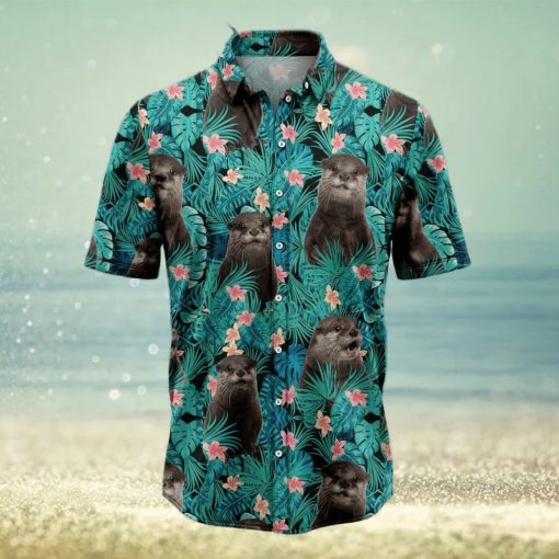 Otter Tropical Hawaiian Shirt For Men And Women