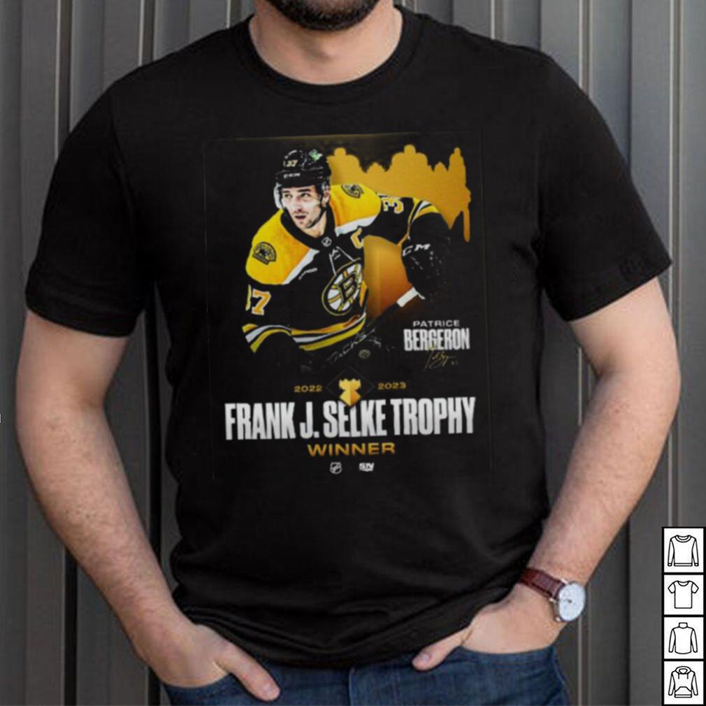 Patrice Bergeron 2022 2023 Frank J shirt Patrice Bergeron 2022 2023 Frank J shirt