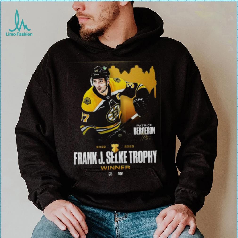 Patrice Bergeron 2022 2023 Frank J shirt Patrice Bergeron 2022 2023 Frank J shirt