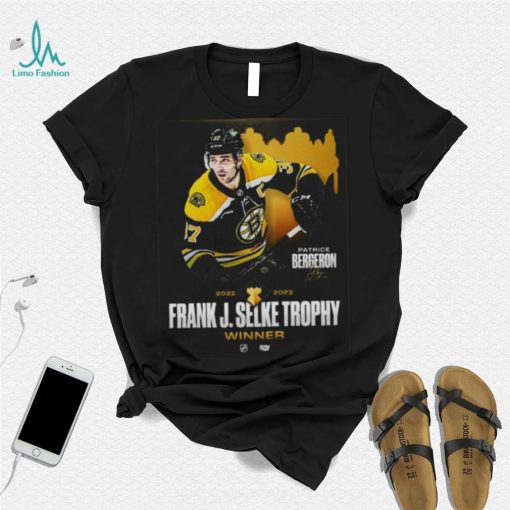 Patrice Bergeron 2022 2023 Frank J shirt