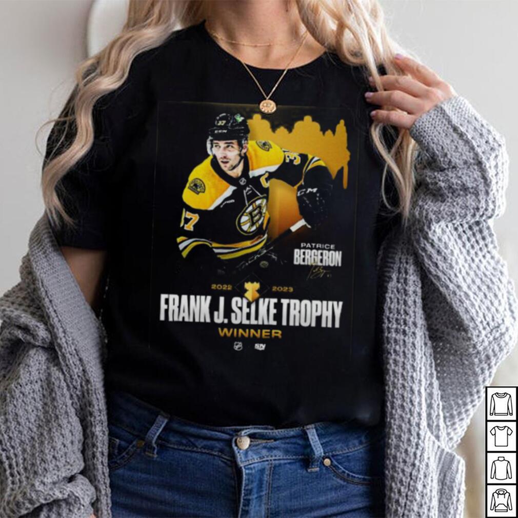 Patrice Bergeron 2022 2023 Frank J shirt - Limotees