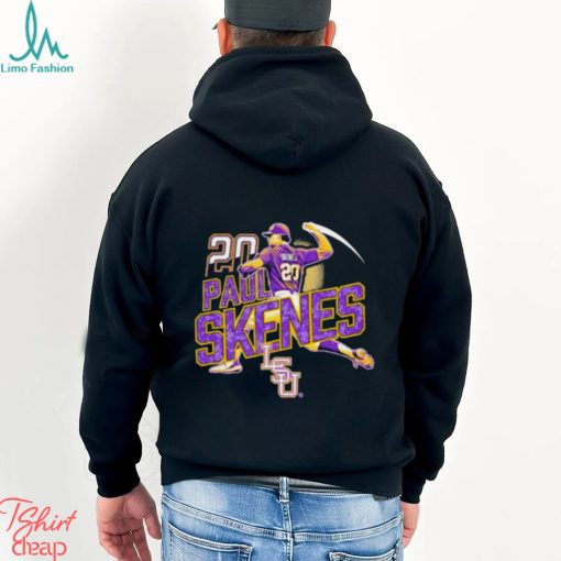 Paul Skenes 20 LSU Tigers shirt