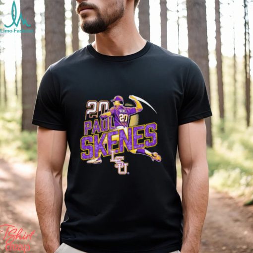 Paul Skenes 20 LSU Tigers shirt