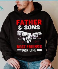 Personalized Father And Sons Best Friends For Life Shirt