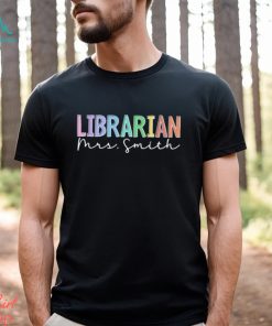 Personalized Name Librarian, Elementary Librarian Shirt