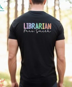 Personalized Name Librarian, Elementary Librarian Shirt