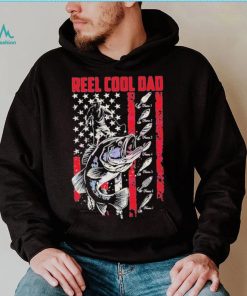 Personalized Vintage Reel Cool Dad Fathers Day 4th Of July shirt