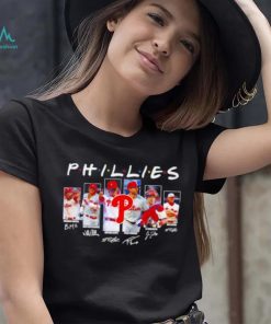 Philadelphia Phillies Friends Players Signatures Shirt