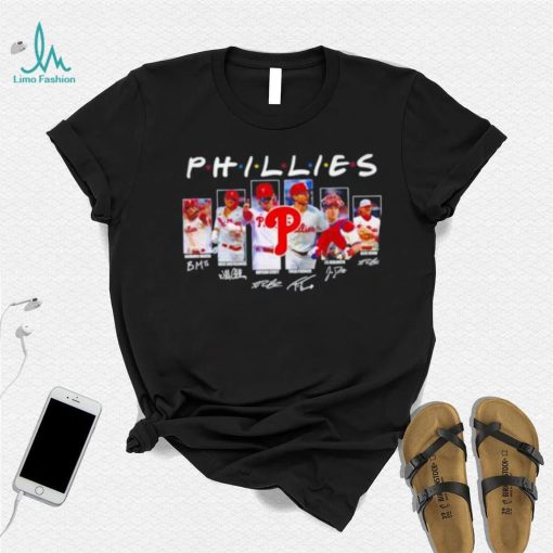 Philadelphia Phillies Friends Players Signatures Shirt