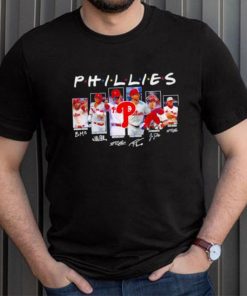 Philadelphia Phillies Friends Players Signatures Shirt