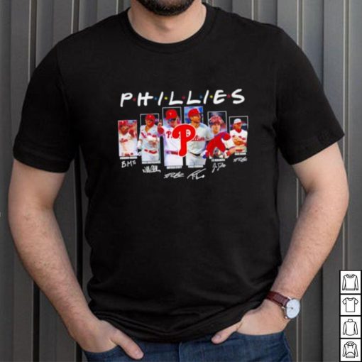 Philadelphia Phillies Friends Players Signatures Shirt