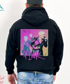 Pink try singing picture 2023 shirt