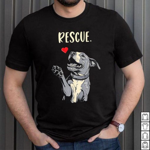 Pitbull Rescue Classic T Shirt