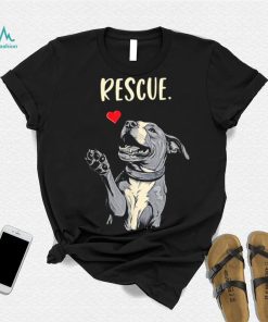 Pitbull Rescue Classic T Shirt