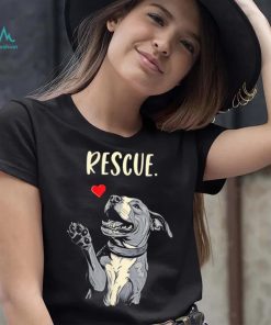 Pitbull Rescue Classic T Shirt