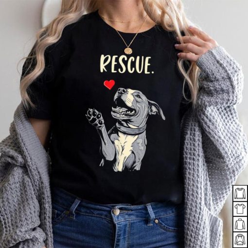 Pitbull Rescue Classic T Shirt