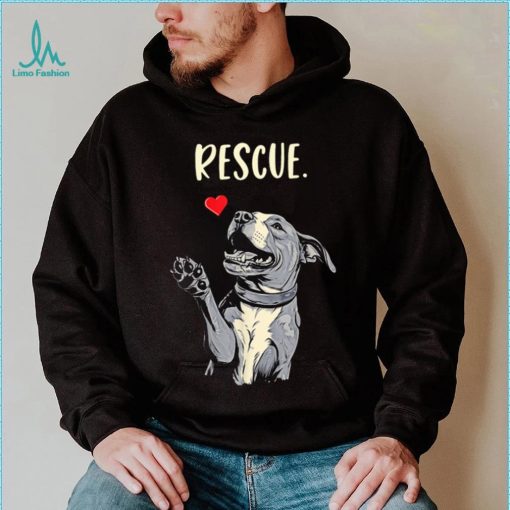 Pitbull Rescue Classic T Shirt