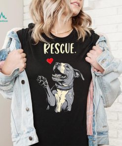 Pitbull Rescue Classic T Shirt