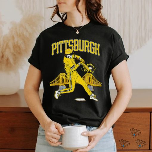 Pittsburgh Pirates skeleton baseball shirt