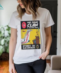 Poster Wu Tang Clan June 5 2023 Berlin, Germany shirt